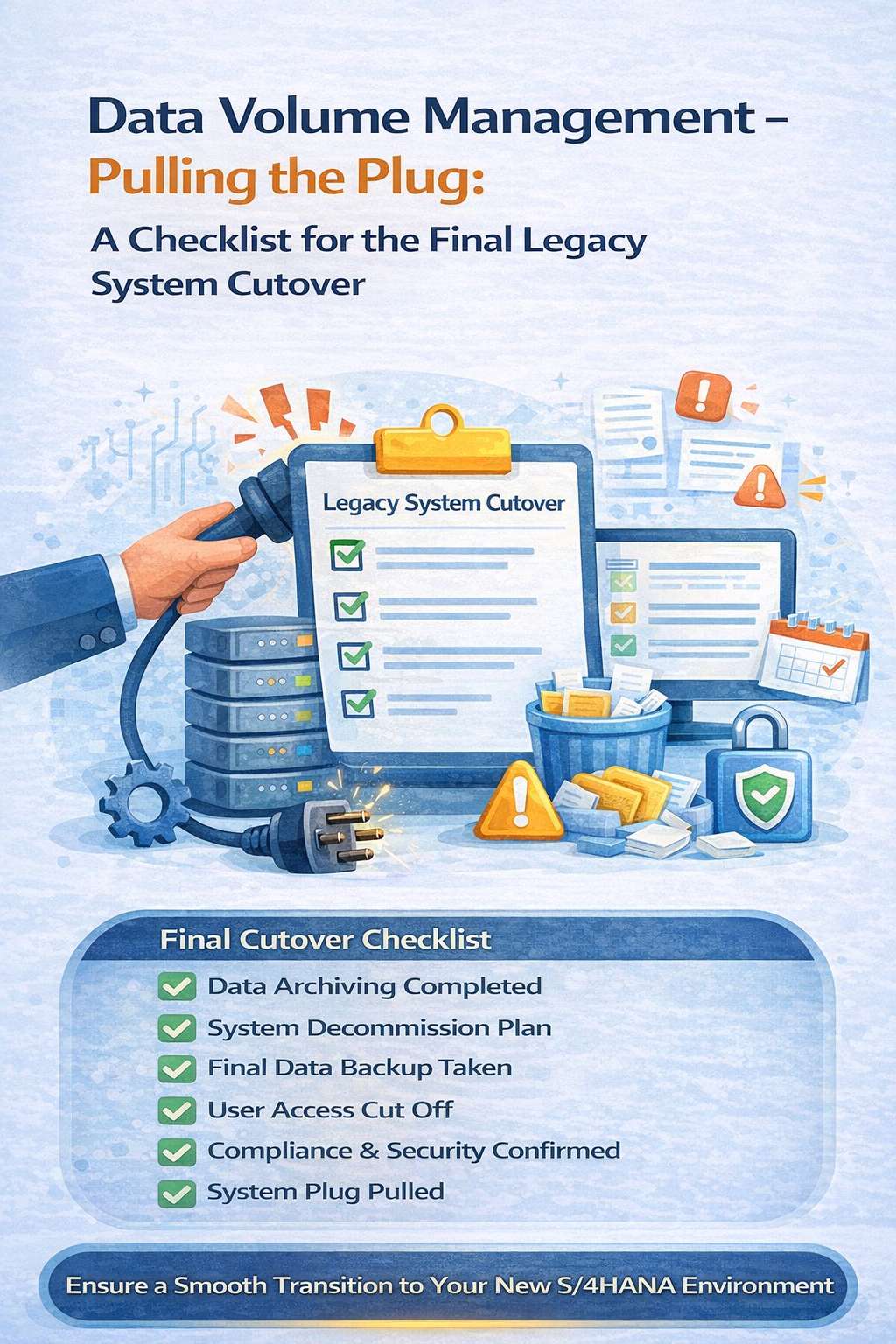 Data Volume Management-Pulling the Plug